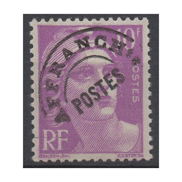 Timbre de collection France - Préoblitéré 102f