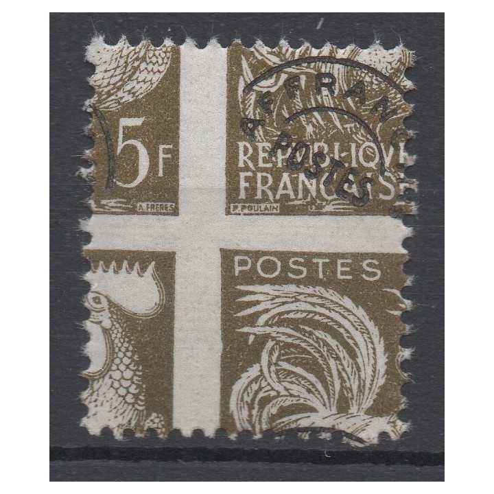 Timbre de collection France - Préoblitéré 107d