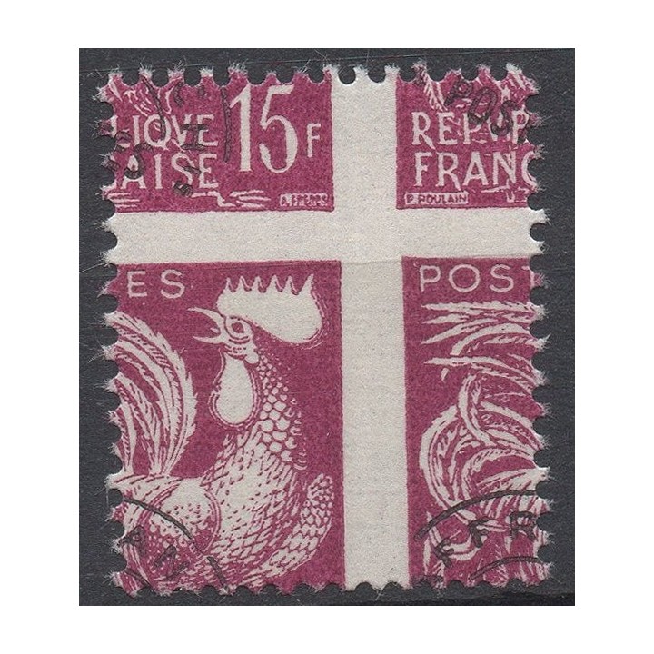 Timbre de collection France - Préoblitéré 112c