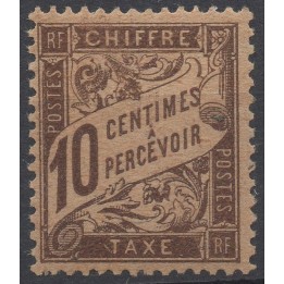 Timbre de collection France - Taxe 029a