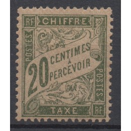 Timbre de collection France - Taxe 031a