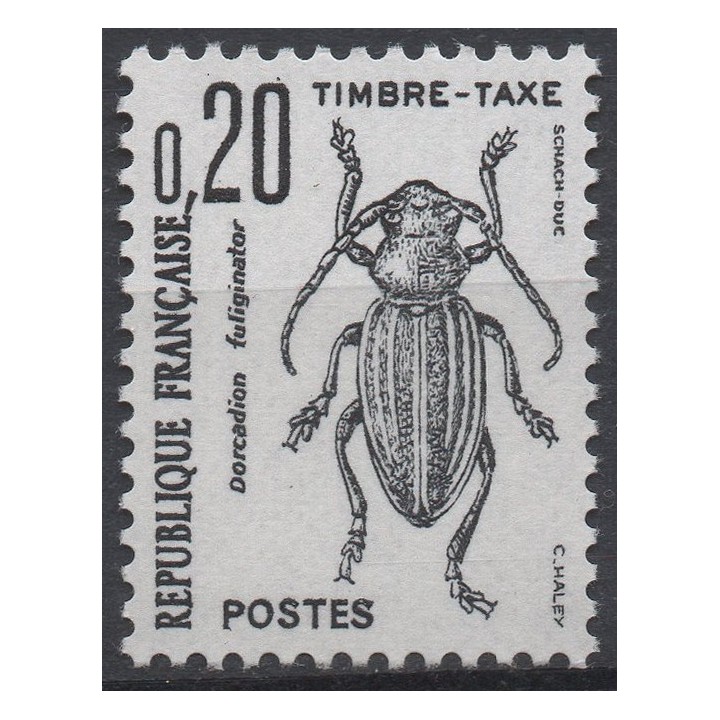 Timbre de collection France - Taxe 104a