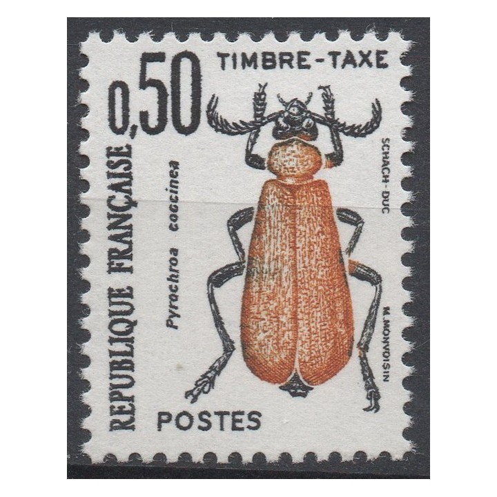Timbre de collection France - Taxe 105a