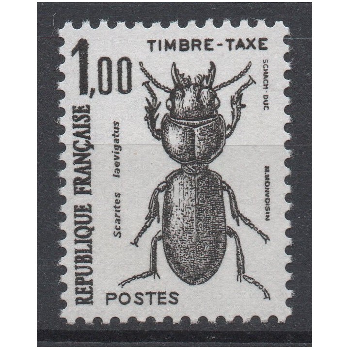 Timbre de collection France - Taxe 106a