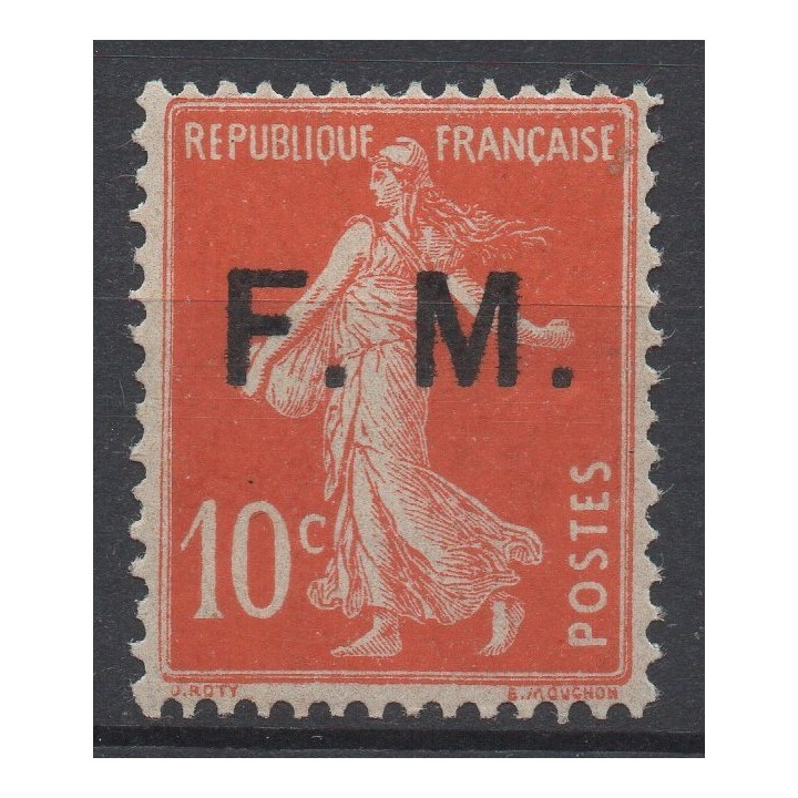 Timbre de collection France - Franchise Militaire 05d