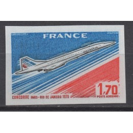 Timbre de collection France - Poste Aérienne 049a Non Dentelé