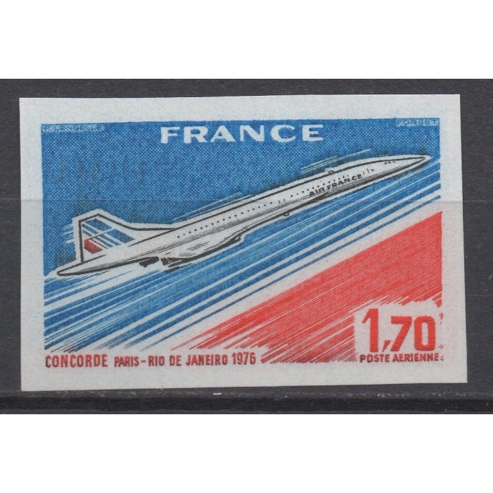 Timbre de collection France - Poste Aérienne 049a Non Dentelé