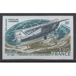 Timbre de collection France - Poste Aérienne 050a Non Dentelé