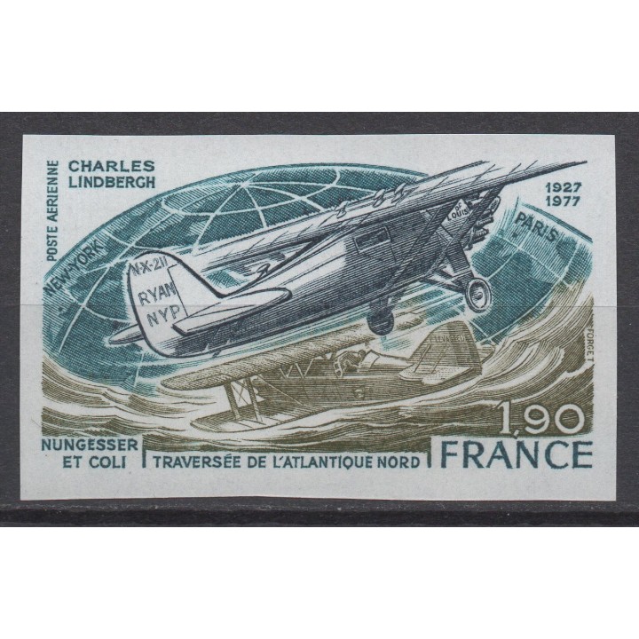 Timbre de collection France - Poste Aérienne 050a Non Dentelé