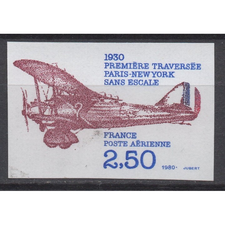 Timbre de collection France - Poste Aérienne 053a Non Dentelé
