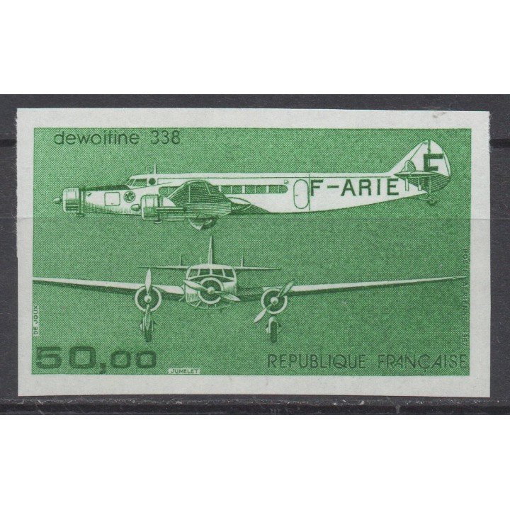 Timbre de collection France - Poste Aérienne 060a Non Dentelé
