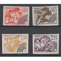 Timbre de collection France - Préoblitéré 158 à 161 Non Dentelé