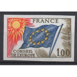 Timbre de collection France - Service 049a Non Dentelé