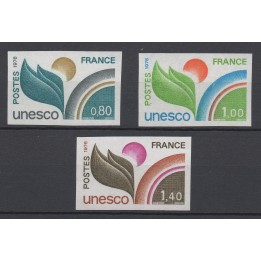 Timbre de collection France - Service 050 à 052 Non Dentelé