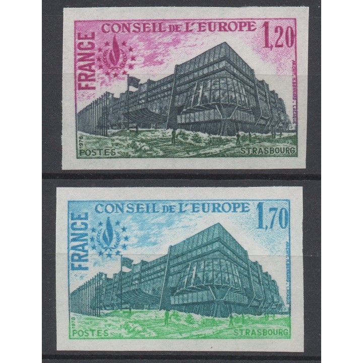 Timbre de collection France - Service 058 et 059 Non Dentelé