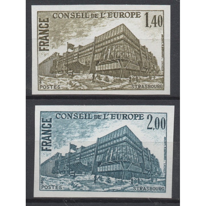 Timbre de collection France - Service 063 et 064 Non Dentelé