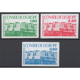 Timbre de collection France - Service 093 à 095 Non Dentelé