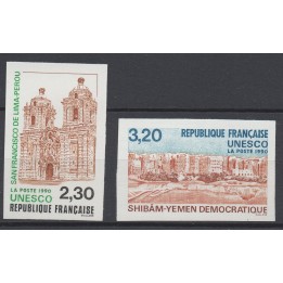 Timbre de collection France - Service 102 et 103 Non Dentelé