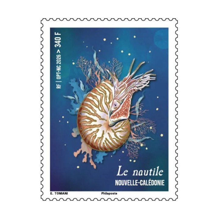 Timbre de collection Nouvelle-Caledonie - 1497