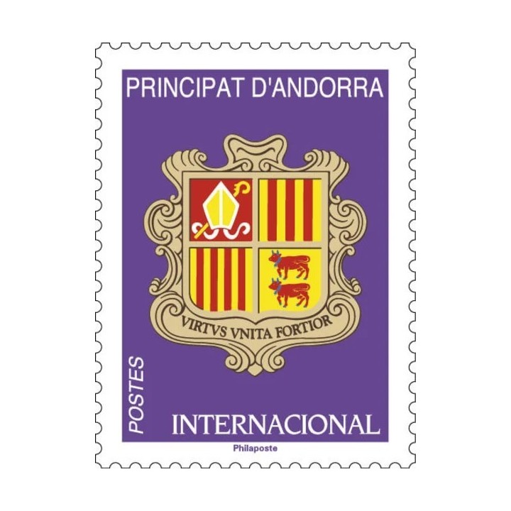 Timbre de collection Andorre Francais - 944
