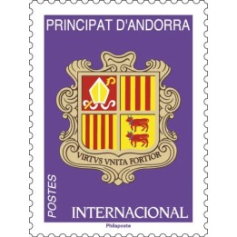 Timbre de collection Andorre Francais - 944
