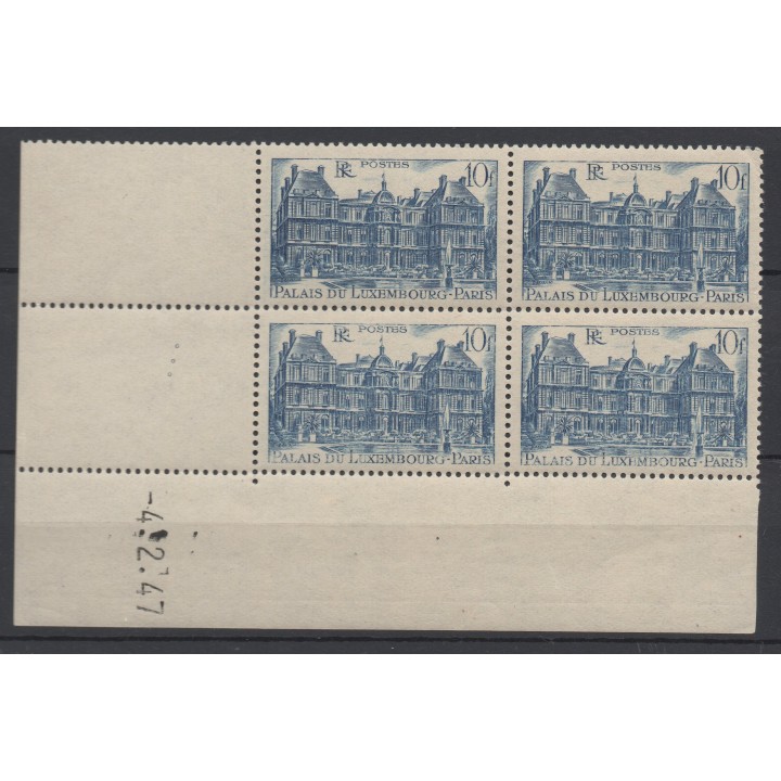 Timbre de collection France - 0760 Coin Daté (1947)