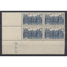 Timbre de collection France - 0760 Coin Daté (1948)