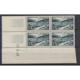 Timbre de collection France - 0842A Coin Daté (1949)