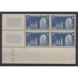 Timbre de collection France - 0842 Coin Daté (1951)