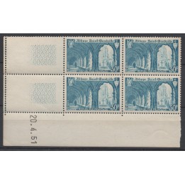 Timbre de collection France - 0888 Coin Daté (1951)