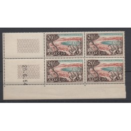 Timbre de collection France - 0981 Coin Daté (1954)