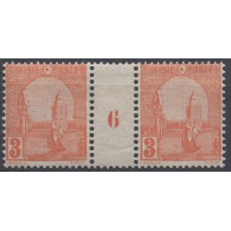 Timbre de collection Tunisie - 030A Millesime 6 (1926)