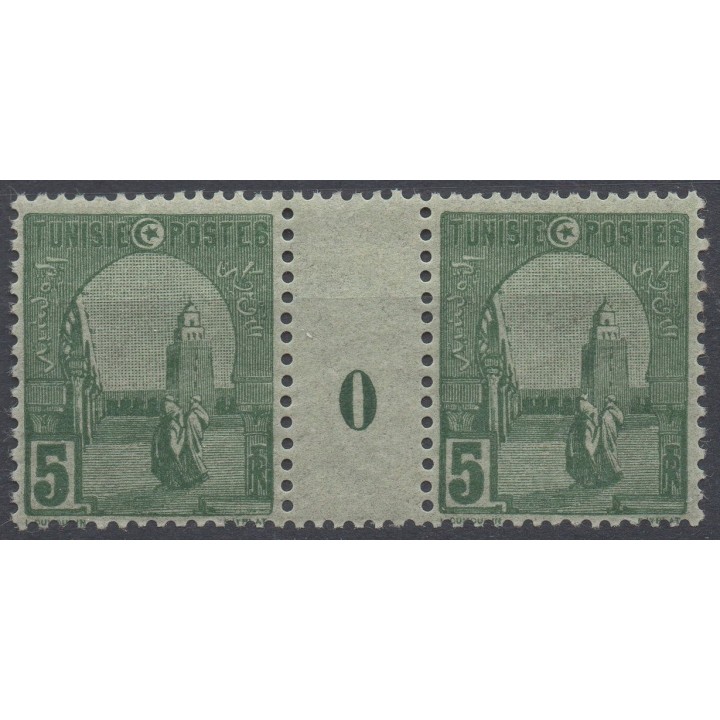 Timbre de collection Tunisie - 031 Millesime 0 (1920)