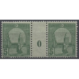 Timbre de collection Tunisie - 031 Millesime 0 (1920)
