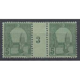 Timbre de collection Tunisie - 031 Millesime 3 (1923)