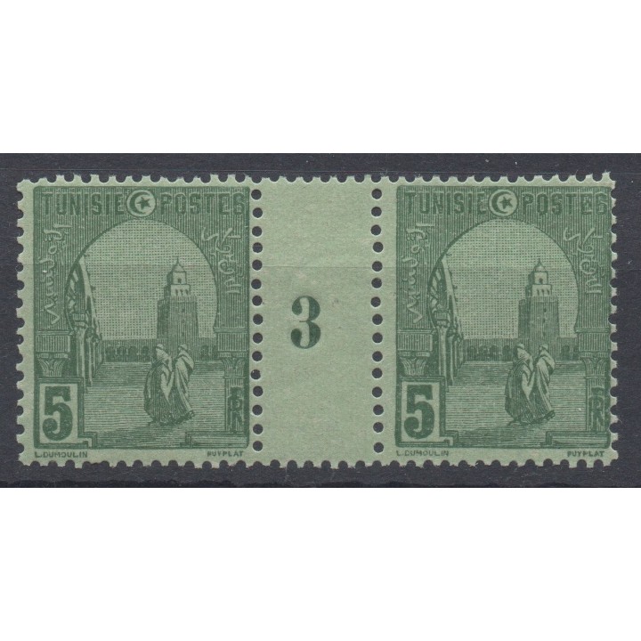 Timbre de collection Tunisie - 031 Millesime 3 (1923)