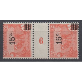 Timbre de collection Tunisie - 047 Millésime 6 (1916)