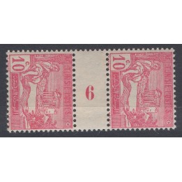 Timbre de collection Tunisie - 100 Millésime 6 (1926)