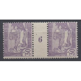 Timbre de collection Tunisie - 102 Millésime 6 (1926)
