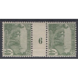 Timbre de collection Tunisie - 104 Millésime 6 (1926)