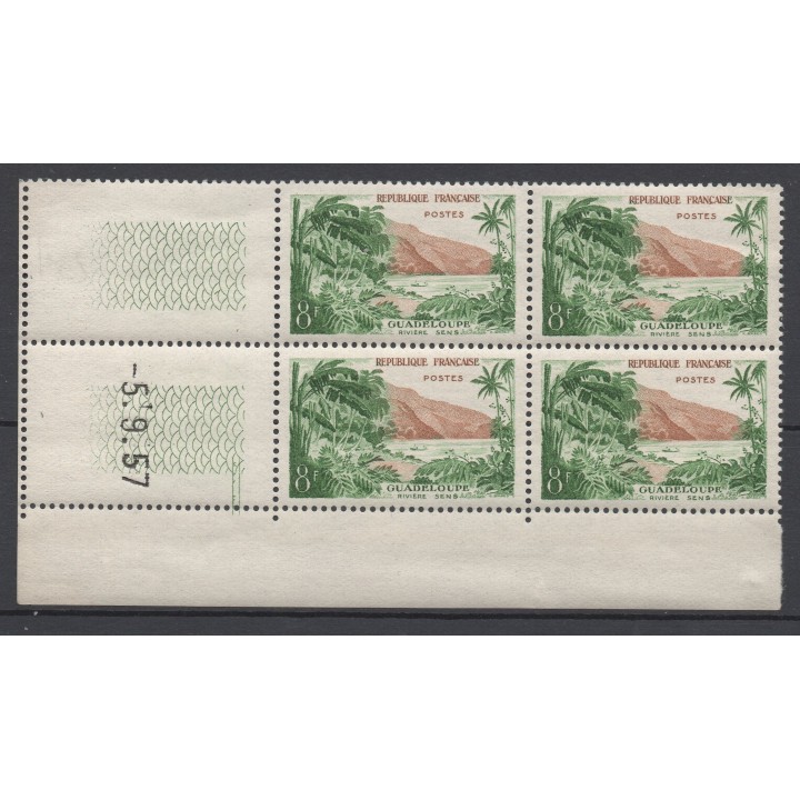 Timbre de collection France - 1125 Coin Daté (1957)
