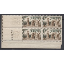 Timbre de collection France - 1130 Coin Daté (1957)