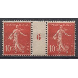 Timbre de collection France - 0135 Millésime 6 (1906)