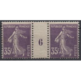 Timbre de collection France - 0142 Millésime 6 (1916)