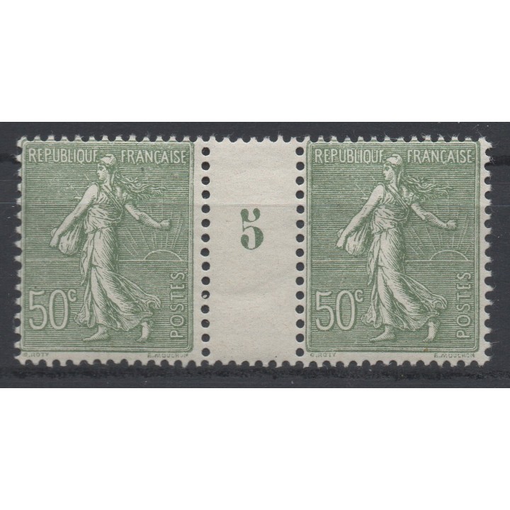 Timbre de collection France - 0198 Millésime 5 (1925)