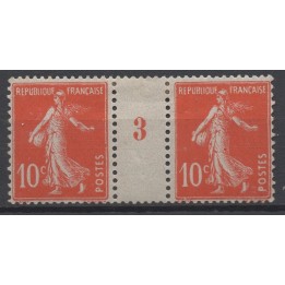 Timbre de collection France - 0138 Millésime 3 (1913)