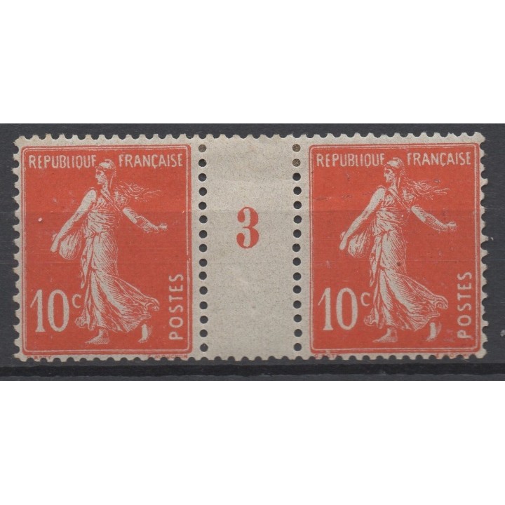 Timbre de collection France - 0138 Millésime 3 (1913)