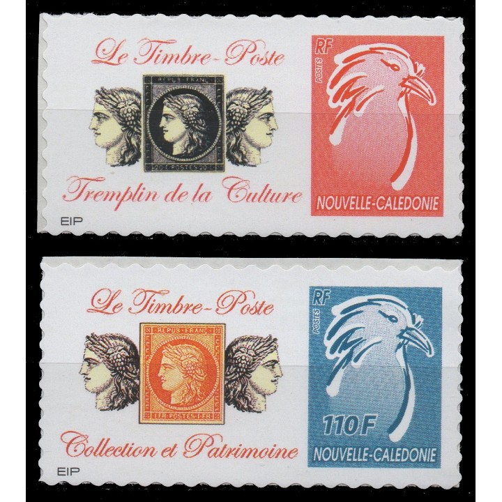 Timbre de collection Nouvelle-Caledonie - 1051a et 1052a