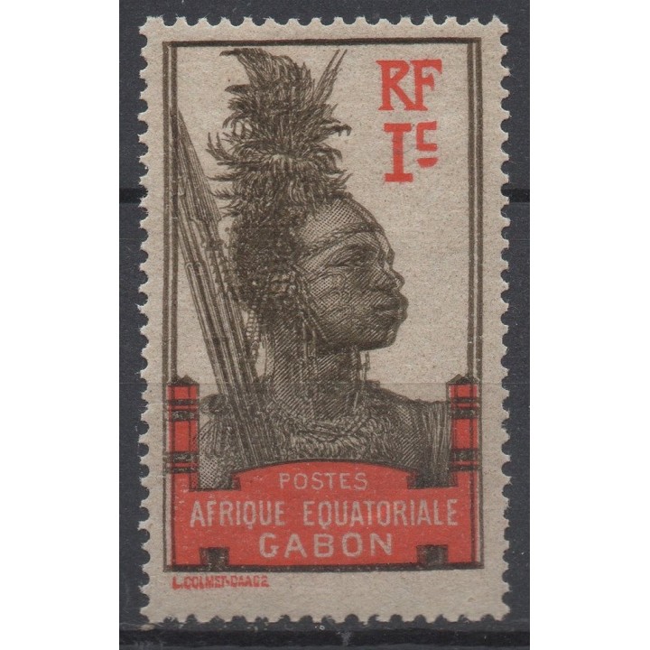 Timbre de collection Gabon - 049c