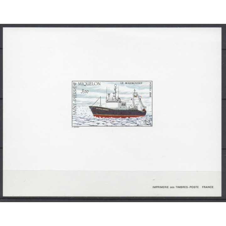 Timbre de collection Saint-Pierre et Miquelon - 0493 - Epreuve de Luxe